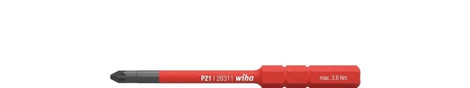 Wiha 34585 Bit slimBit Pozidriv PZ1x75mm