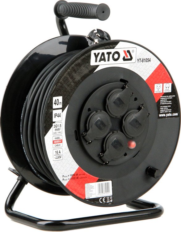 YATO YT-81054 PRZEDŁUŻACZ BĘBNOWY 3G1,5MM2  40M