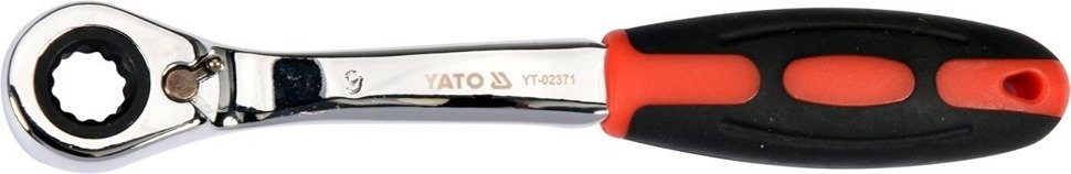 Yato YT-02371 Klucz oczkowy odgięty grzechotka 9mm