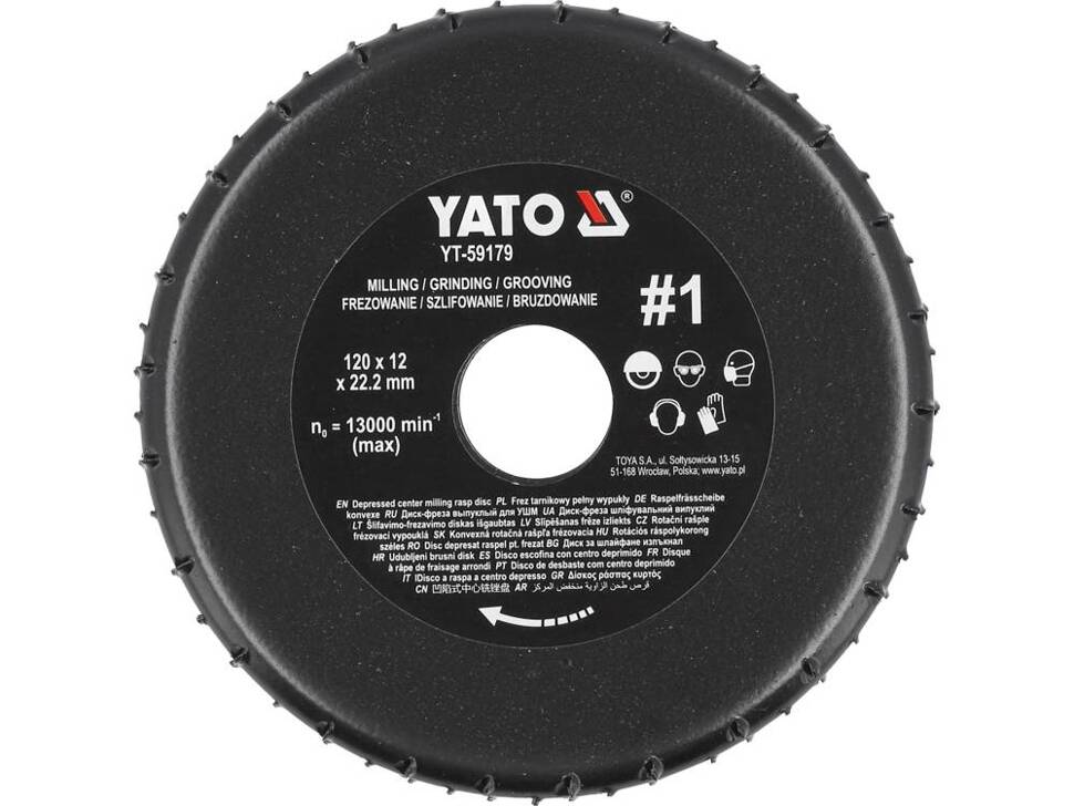 Yato YT-59179 Tarnik Czołowy 120X12 Na Szlifierkę