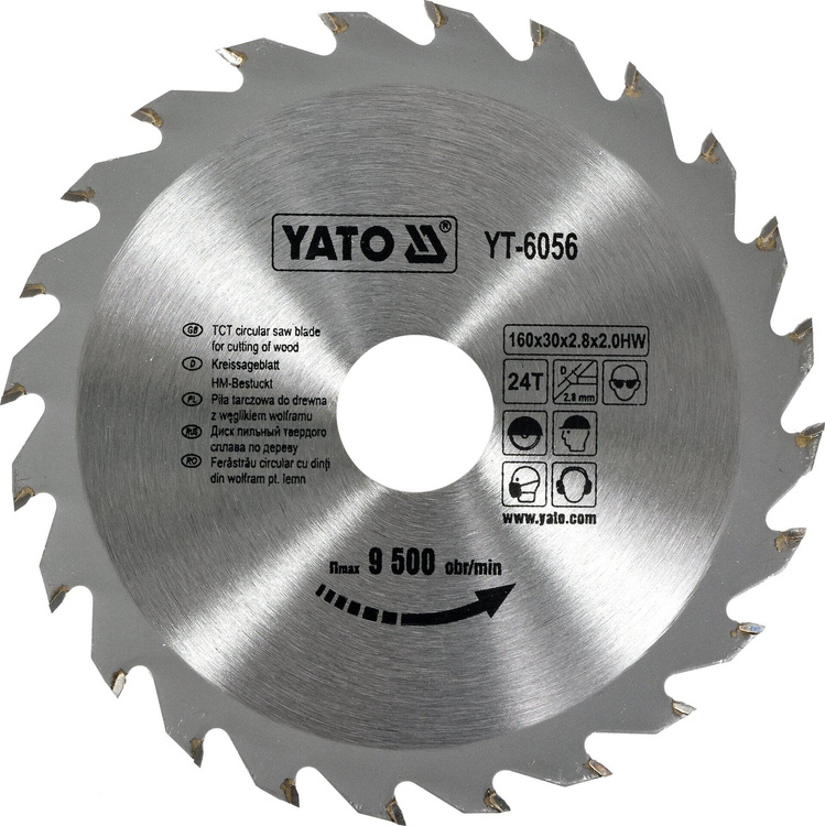 Yato YT-6056 Tarcza widiowa 160x24Tx30mm