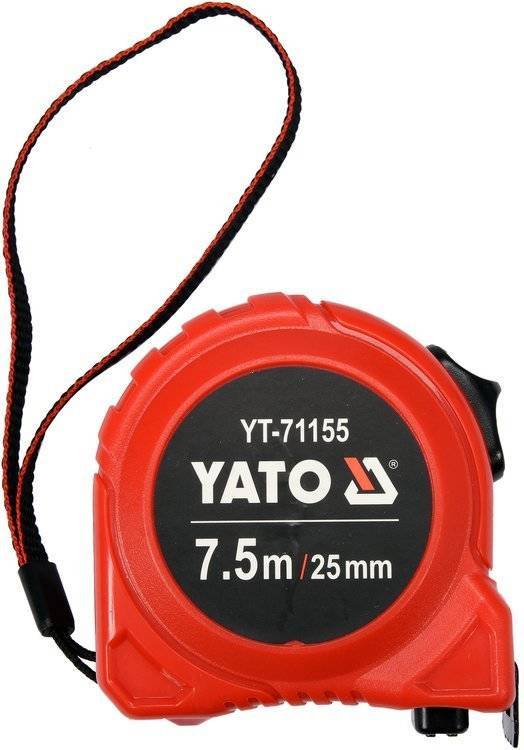 Yato YT-71155 Miara zwijana 7,5 m x 25 mm