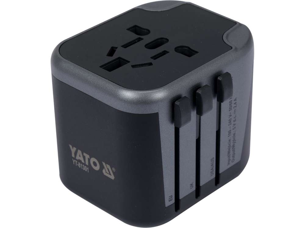 Yato YT-81301 Adapter sieciowy ładowarka UK USA EU