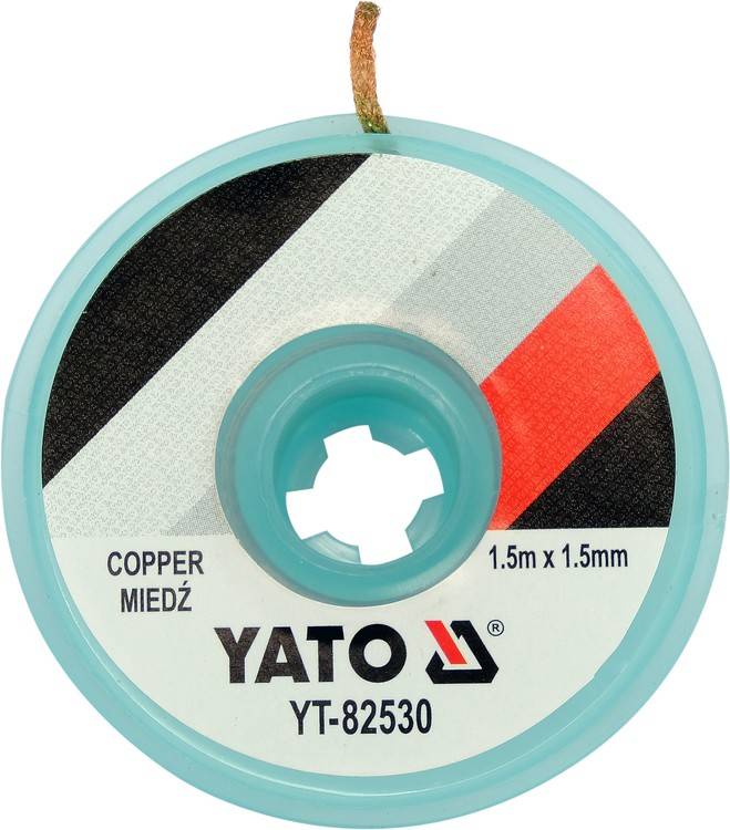 Yato YT-82530 Taśma rozlutownicza miedz 1,5mmx1,5m