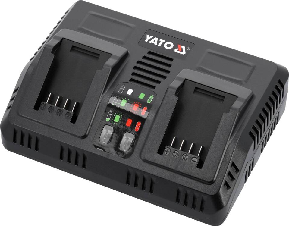 Yato YT-828501 Inteligentna ładowarka podwójna 18V