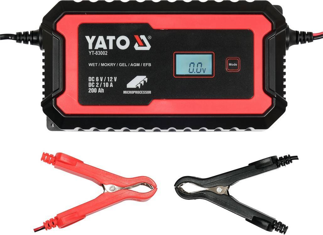  Yato YT-83002 Prostownik elektroniczn LCD 12V/10A