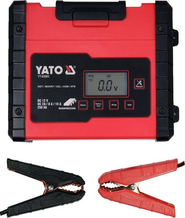  Yato YT-83003 Prostownik elektroniczn LCD 12V/15A