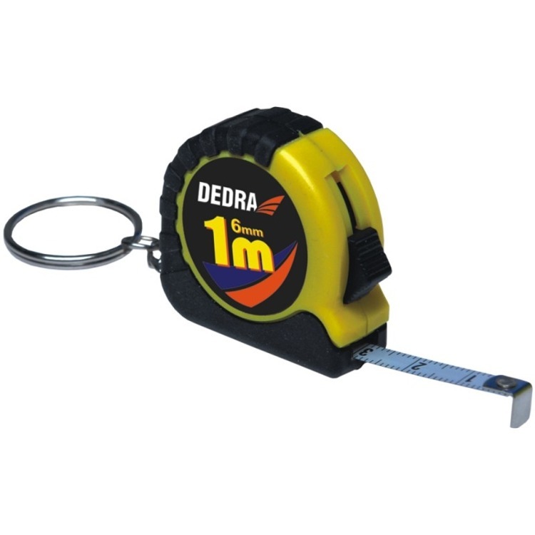 DEDRA M311.103 Breloczek mini miarka 1 m 6 mm