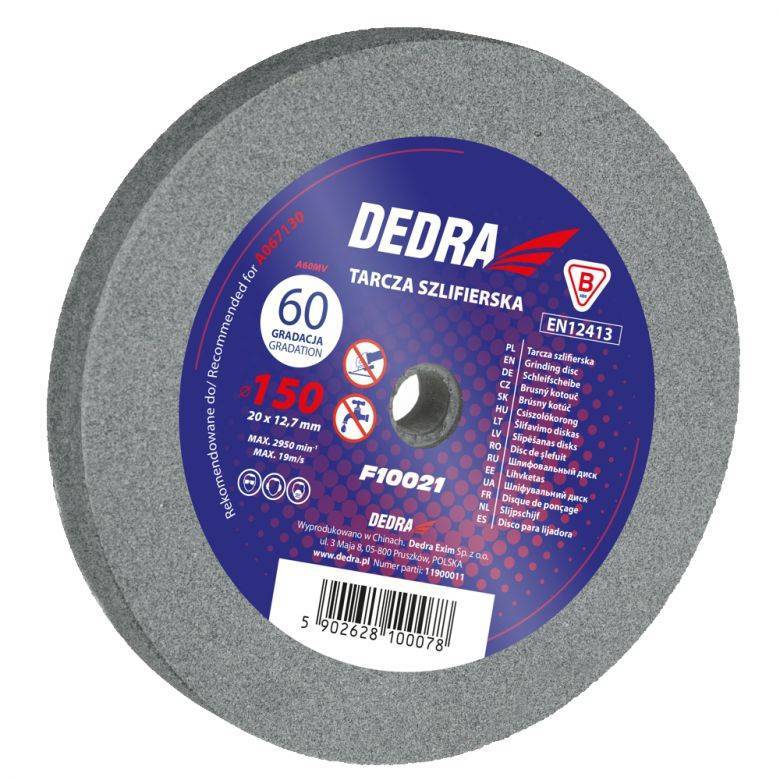 Dedra F10050 Tarcza szlifierska 250x32x32 mm gr 60