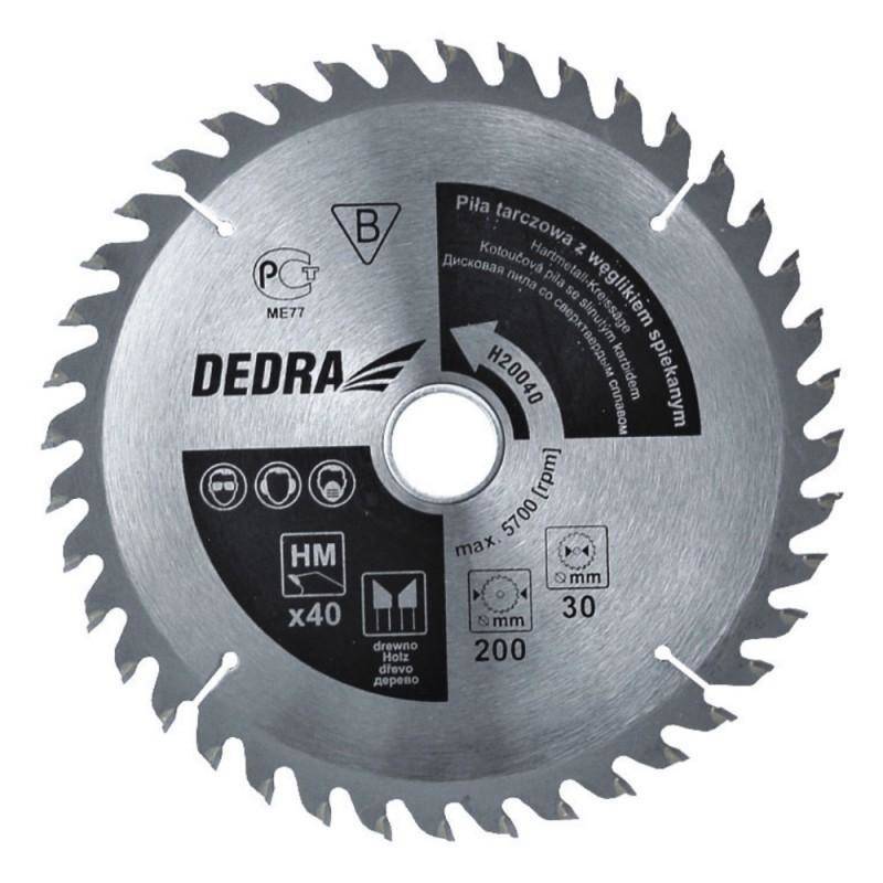 Dedra H20524E Piła tarczowa do drewna 24z 205x16mm