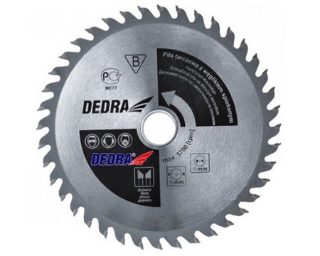 Dedra H35040 Piła tarczowa do drewna 350x40x30mm