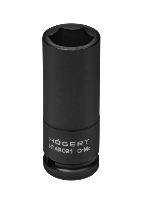 Hogert HT4R021 Nasadka udarowa 1/2'' 21 mm długa