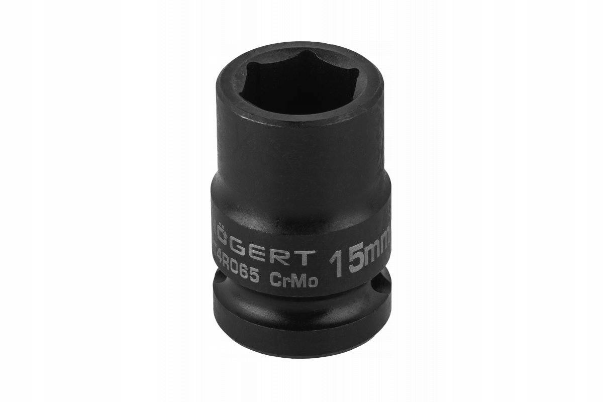 Hogert HT4R065 Nasadka udarowa 1/2'' 15 mm krótka