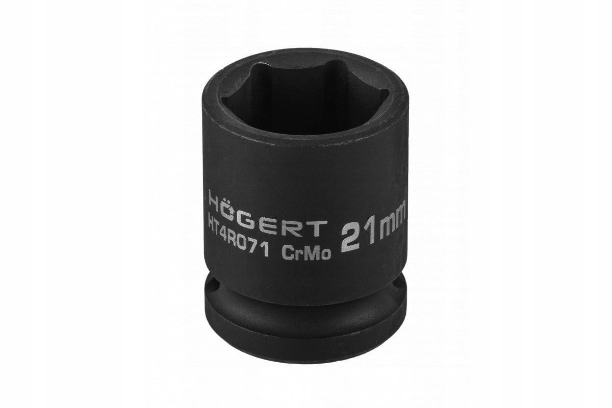 Hogert HT4R071 Nasadka udarowa 1/2'' 21 mm krótka