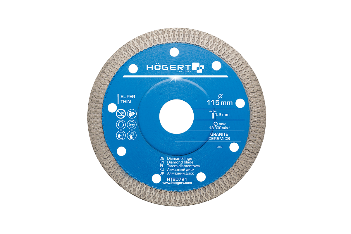 Hogert HT6D721 Tarcza diamentowa 115 mm