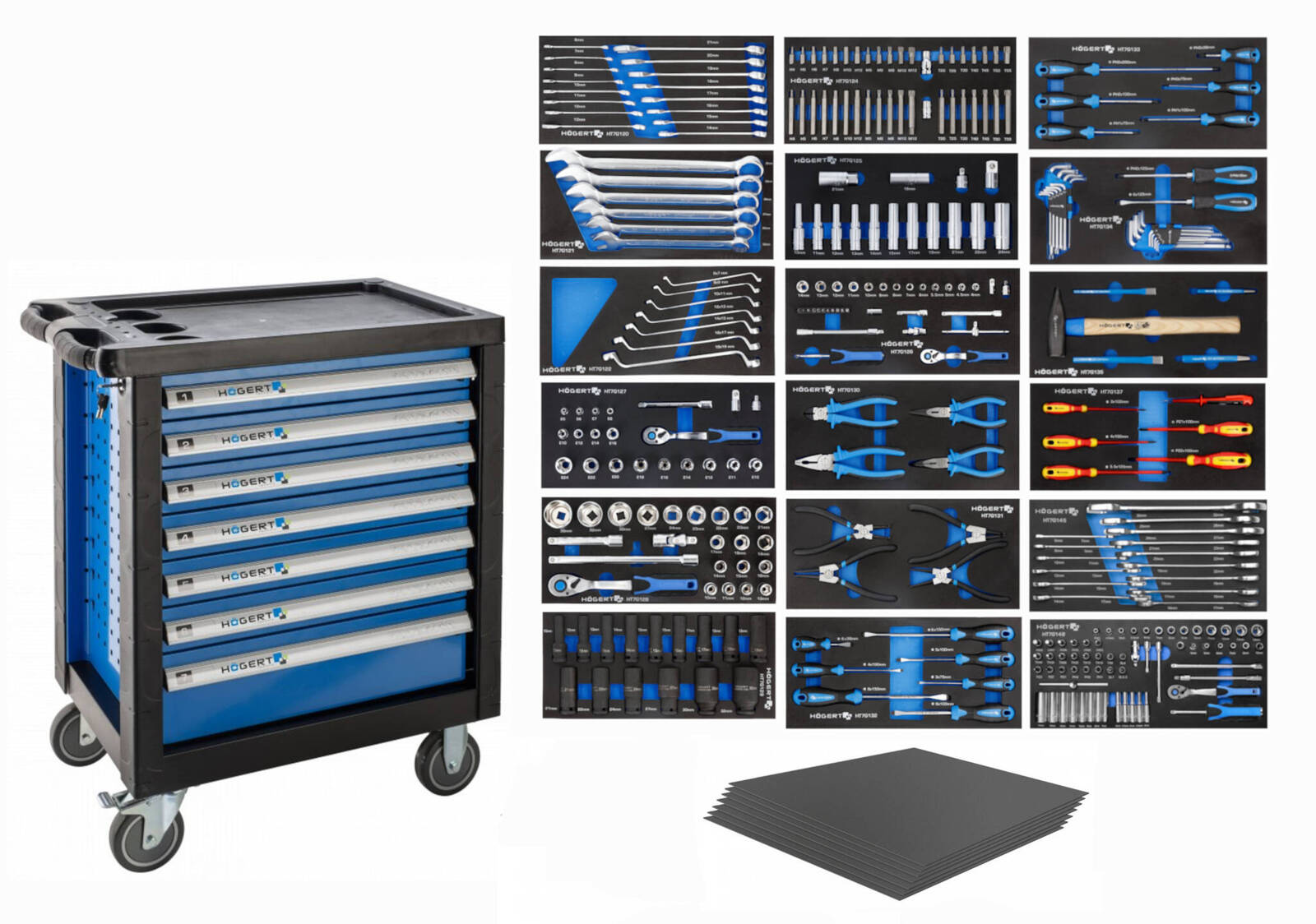 Hogert HT7G058-321 Szafka narzędziowa TOP ZESTAW