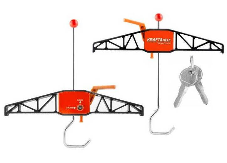 Kraft&Dele KD11418 Uchwyt do montażu drabiny 2 szt