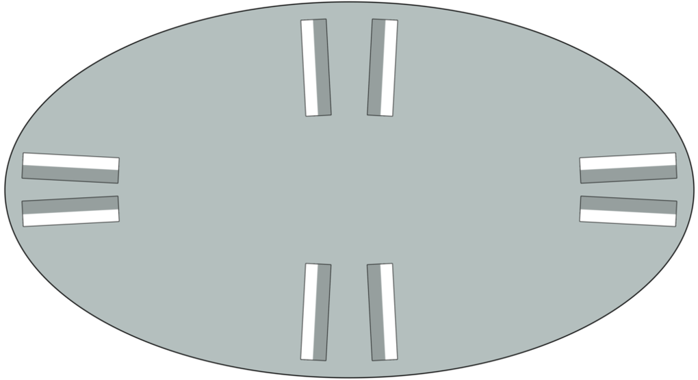 Kreber 003560 Talerz zacierający 980 mm do K-436