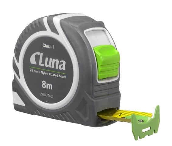 Luna 270730401 Przymiar taśmowy Push Lock LPL 8m