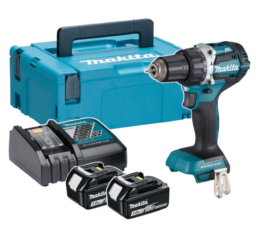 Makita DDF484RFJ Wiertarko-Wkrętarka 18V; 54Nm