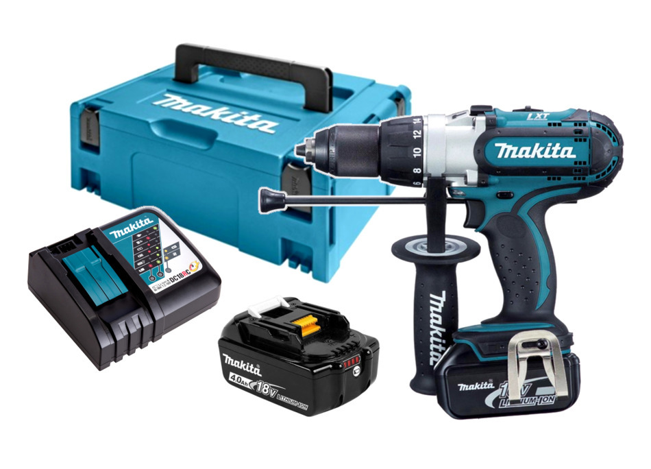 Makita DHP451RTJ Wiertarko-Wkrętarka Udarowa 2Aku