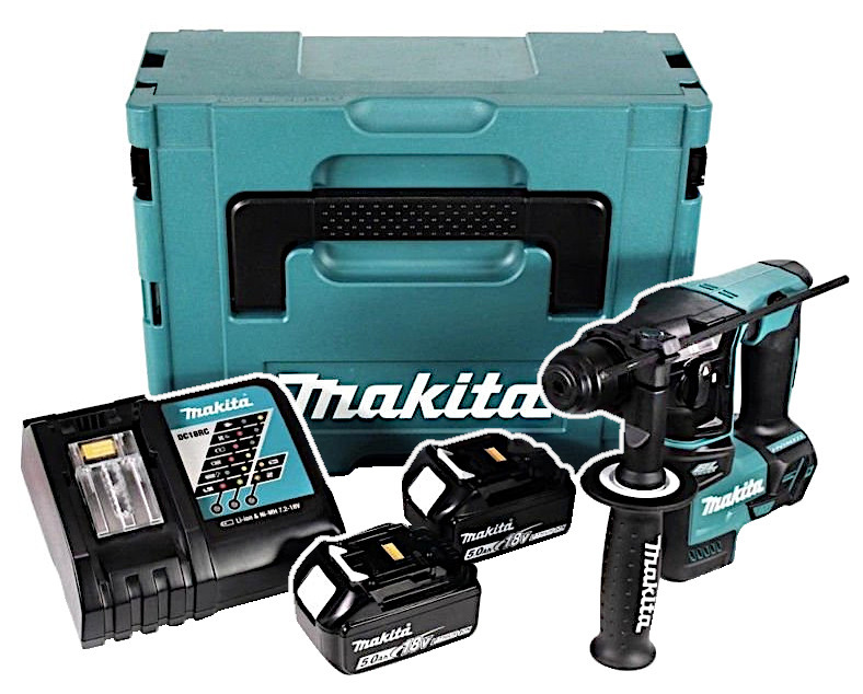 Makita DHR171RTJ Akum. młotowiertarka 18V 2 x 5 Ah