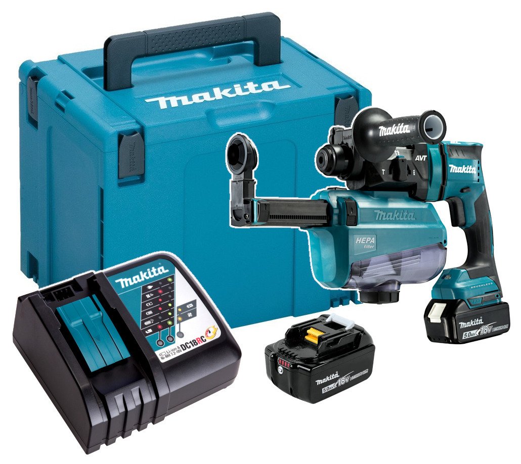 Makita DHR182TWJU Młotowiertarka aku. z podkuw.