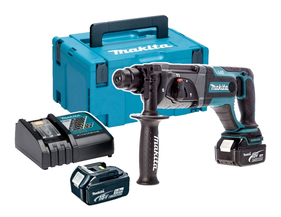 Makita DHR241RTJ Młotowiertarka 2x Aku Ładowarka