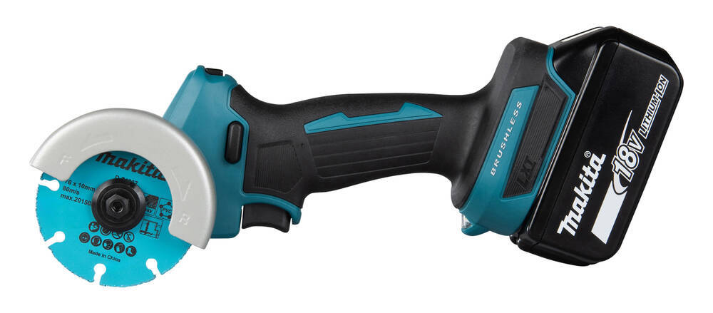 Makita DMC300RTJ Przecinarka z tarczą Aku 16 mm