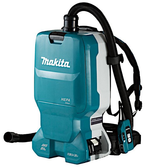 Makita DVC665ZU Odkurzacz Plecakowy 2 x 18V