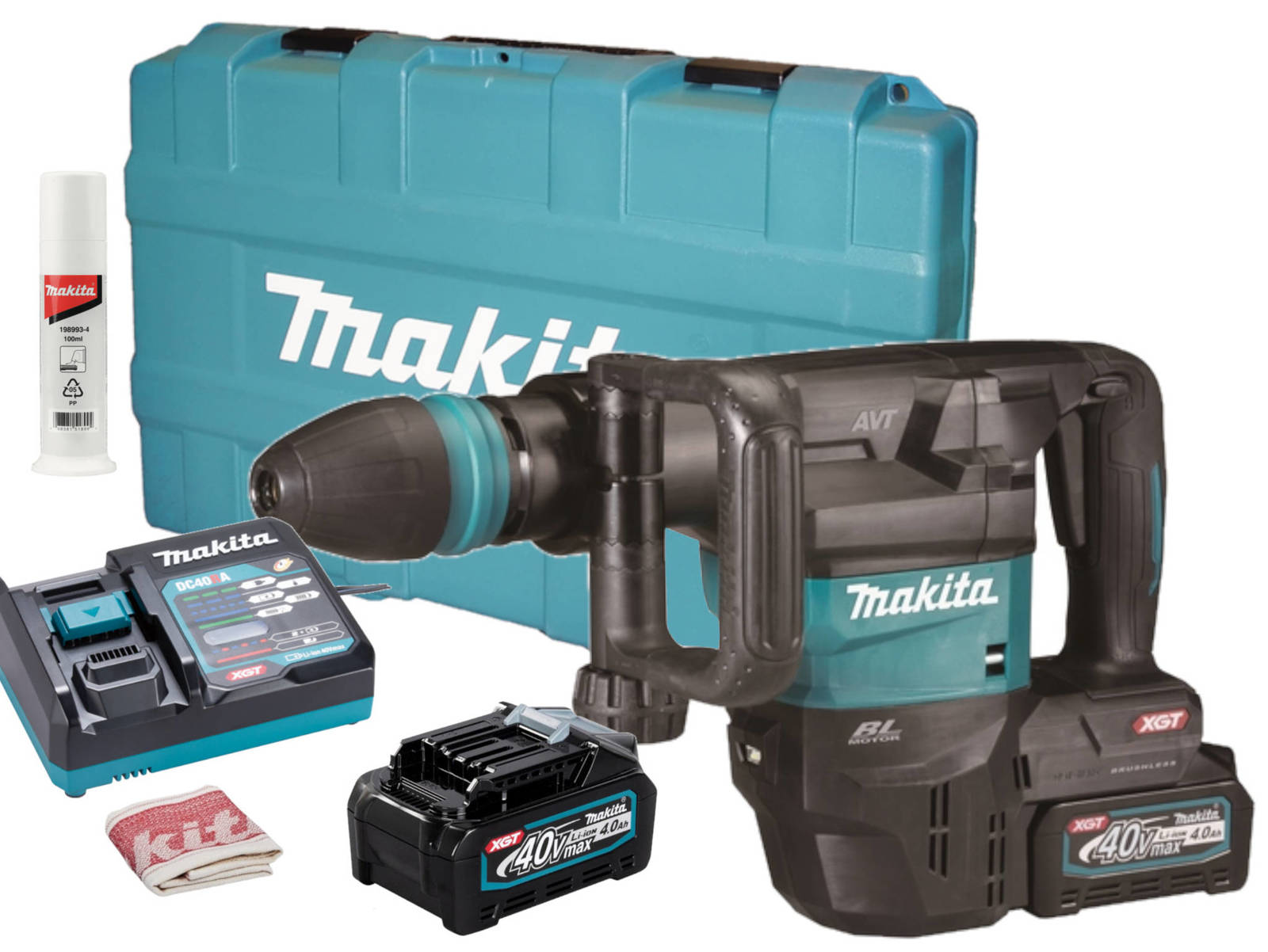 Makita HM001GM201 Młot udarowy akum 40V SDS-Max