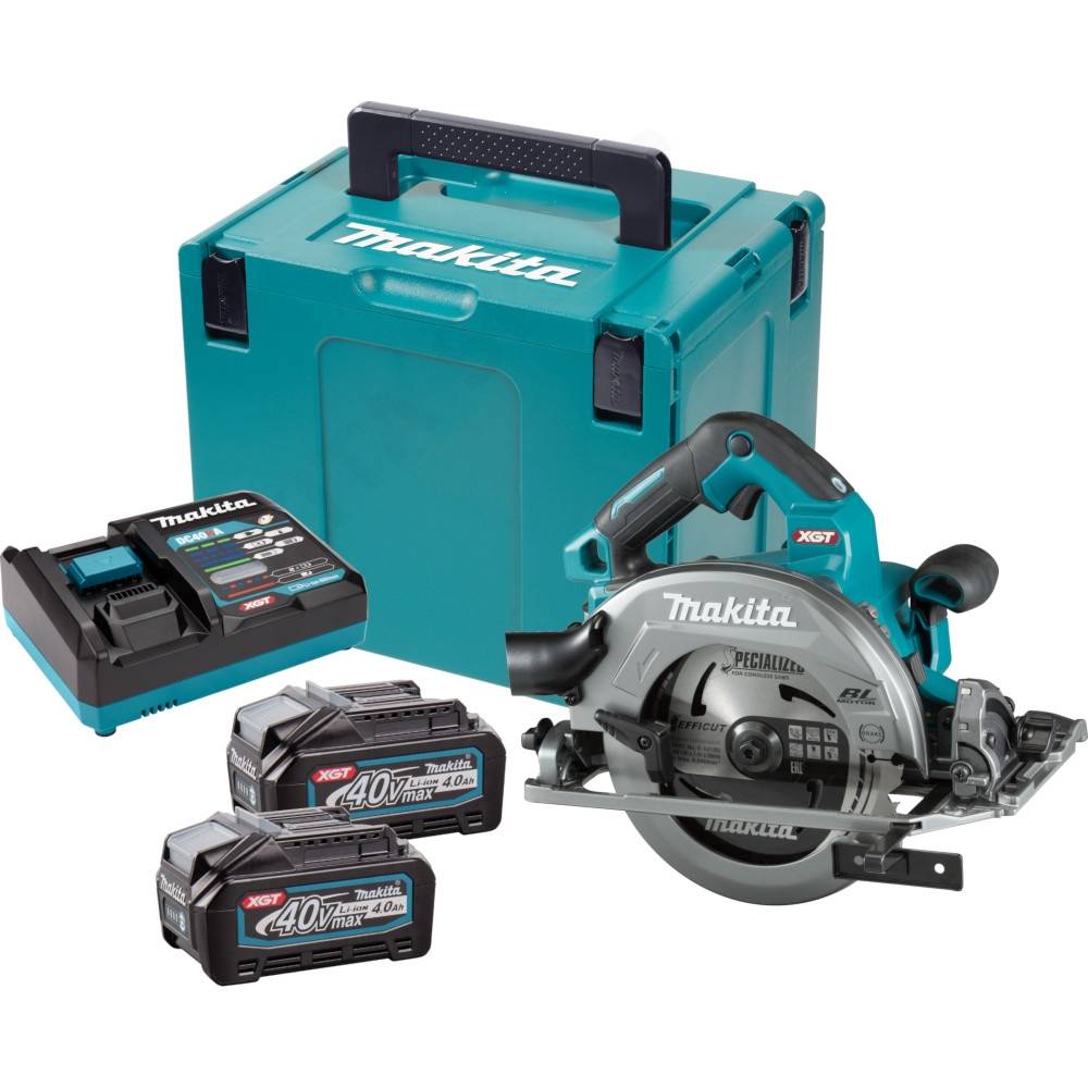 Makita HS004GM202 Akum. pilarka tarczowa 40V 190mm