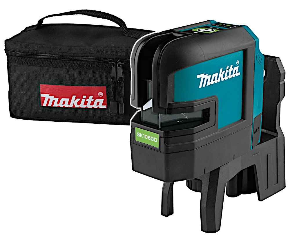 Makita SK106GDZ Laser krzyżowo-punktowy akum. 12V 