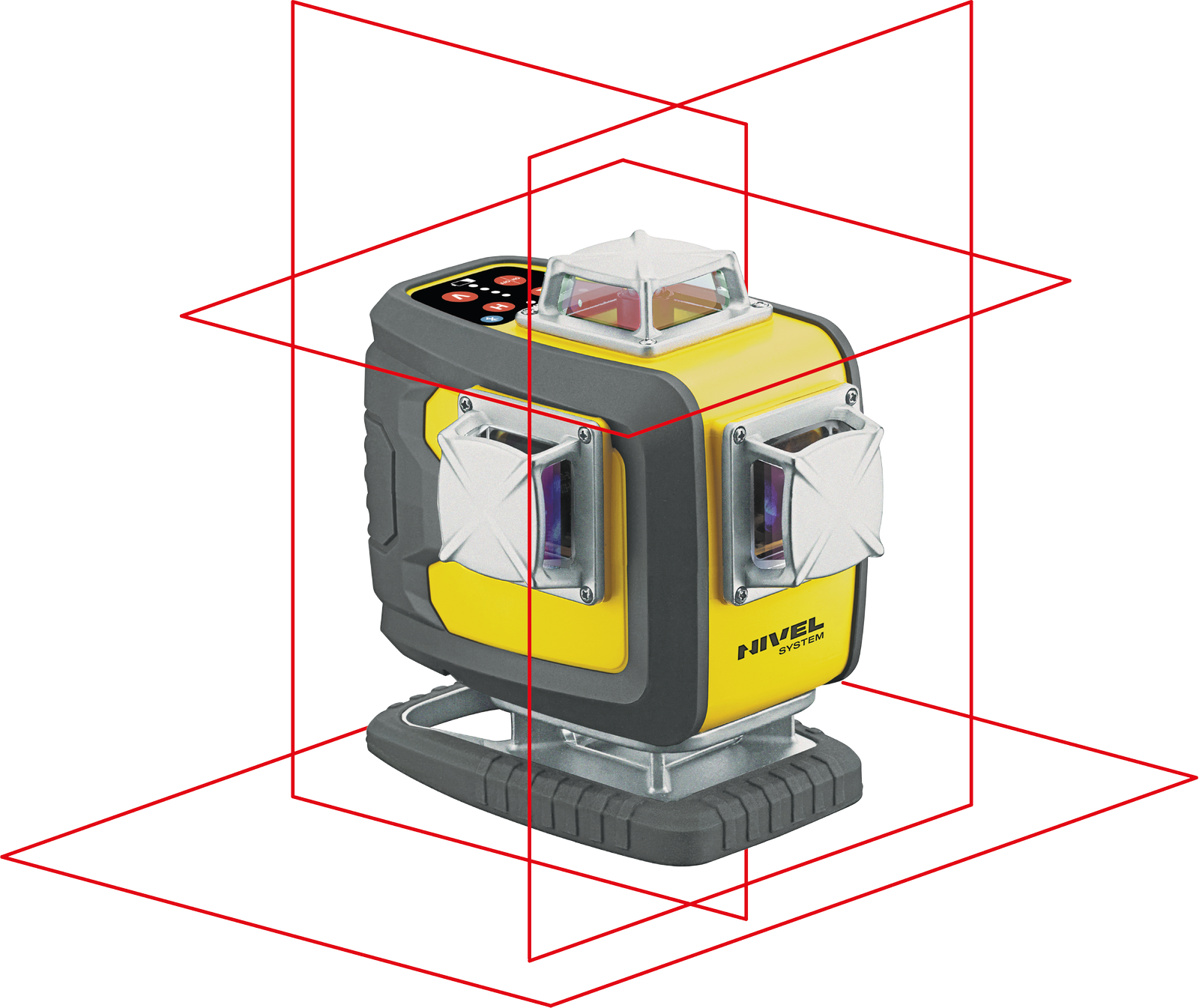 Nivel System CL4D-R Laser krzyżowy czerwony 4D