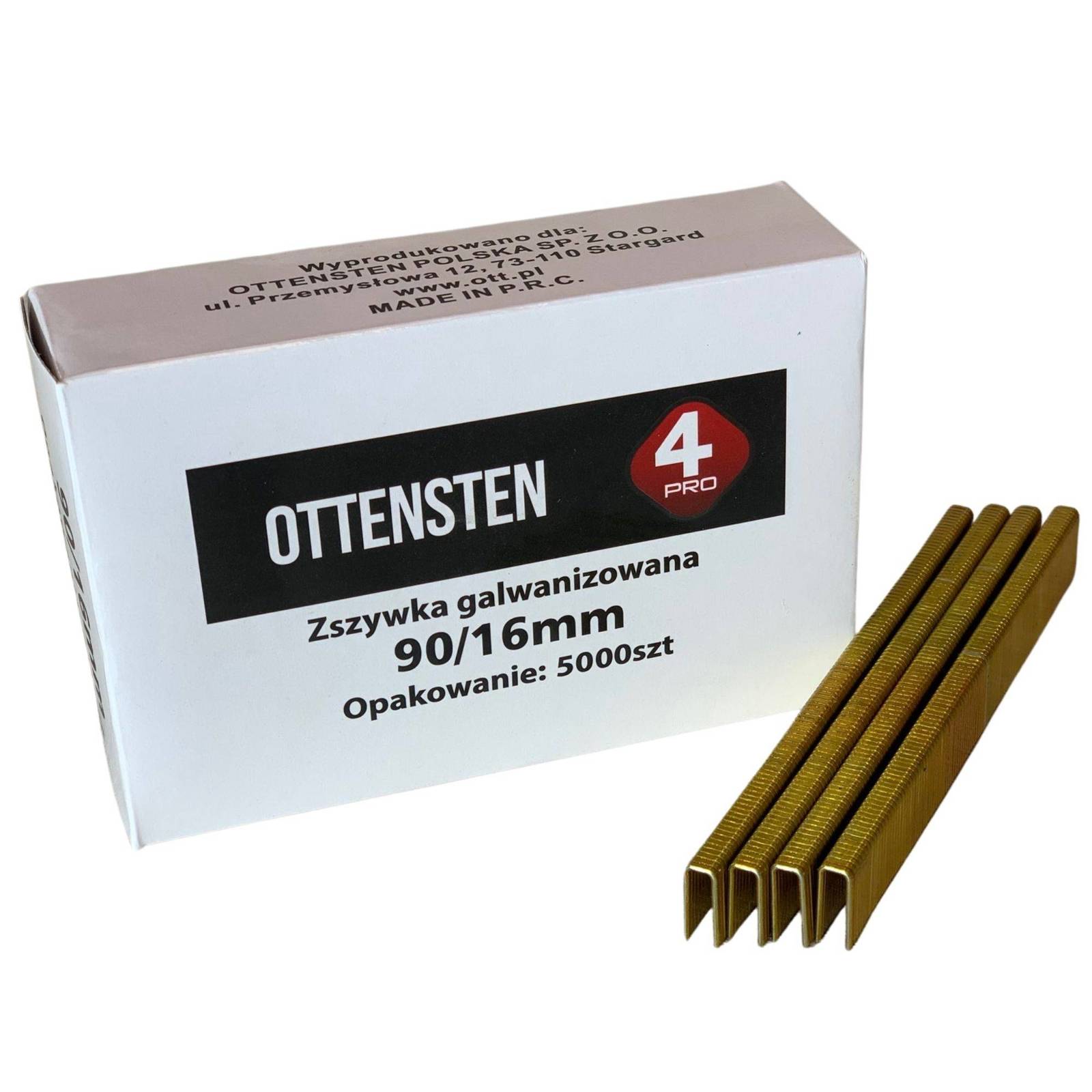 Ottensten ZSZYWKI STOLARSKIE TYP90 16mm 5000 szt.