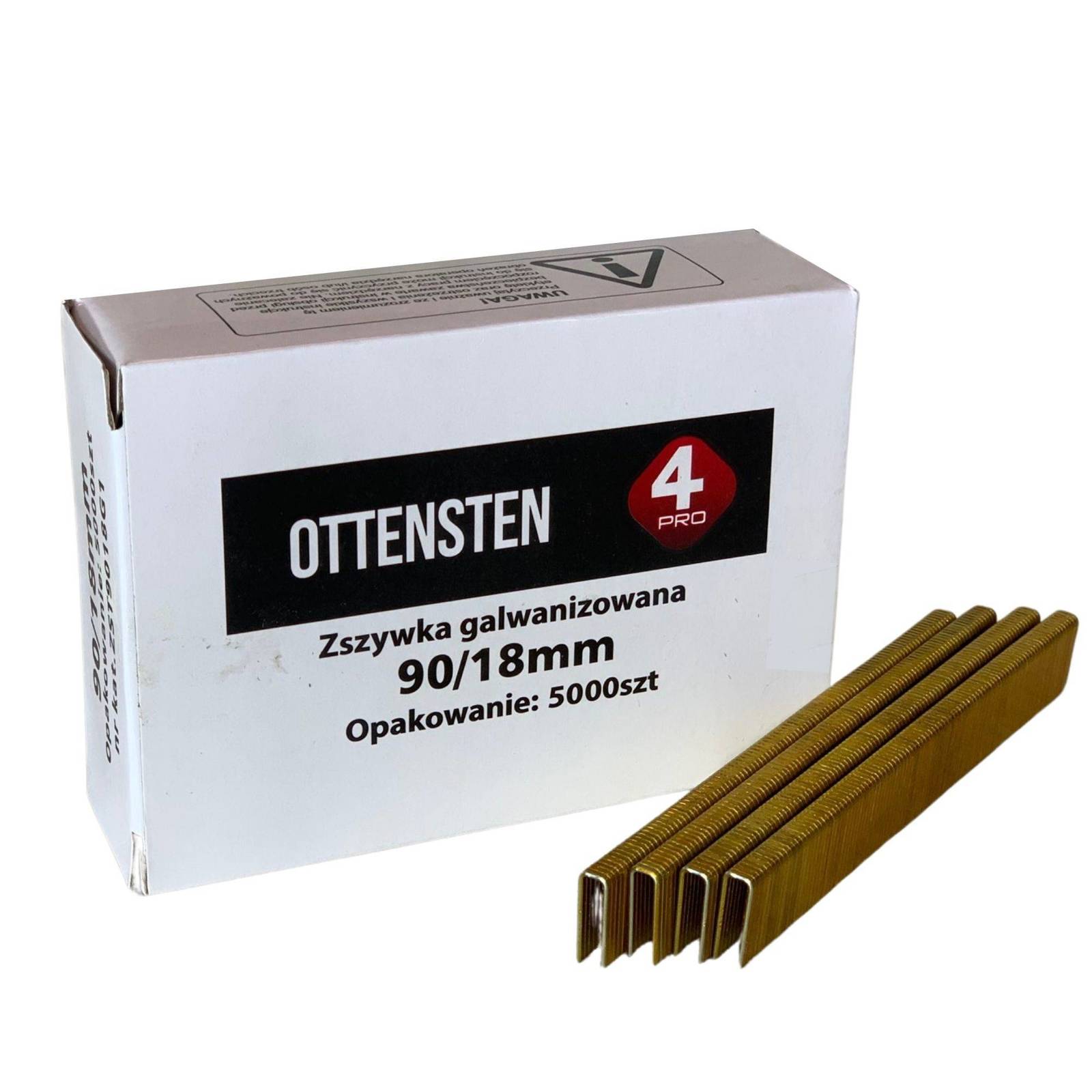 Ottensten ZSZYWKI STOLARSKIE TYP90 18mm 5000 szt.