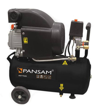 Pansam A077020 Kompresor olejowy 1,5kW 8bar 4l