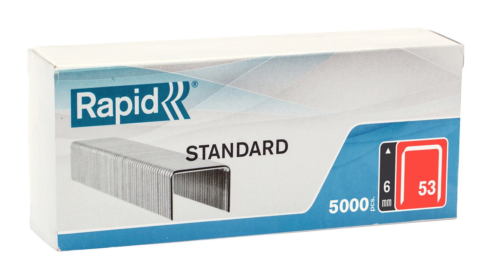 Rapid 40108657 ZSZYWKI STANDARD TYP 53 6mm 5000szt