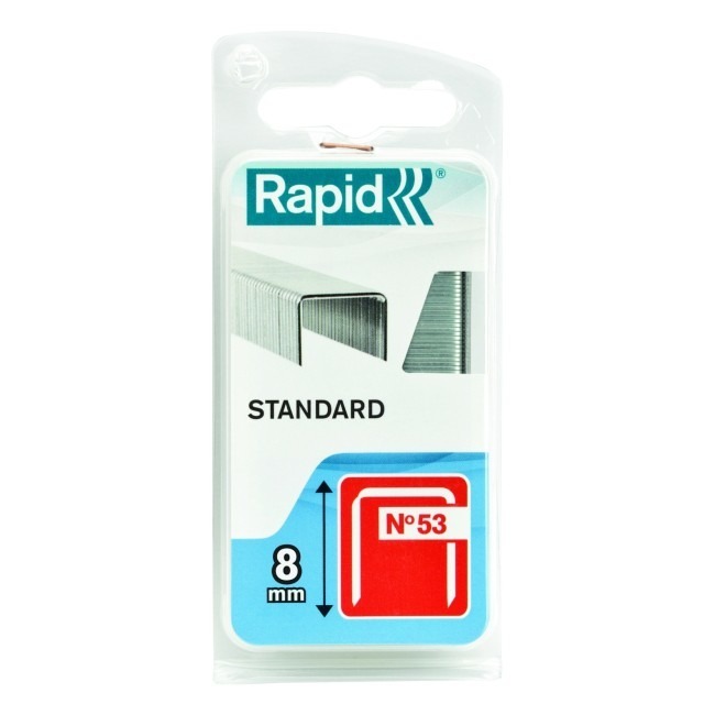 Rapid 40109561 ZSZYWKI STANDARD TYP 53 8mm 1080szt