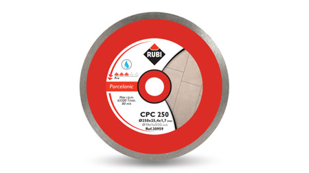 Rubi CPC 250 PRO Tarcza Diamentowa Do Gresu