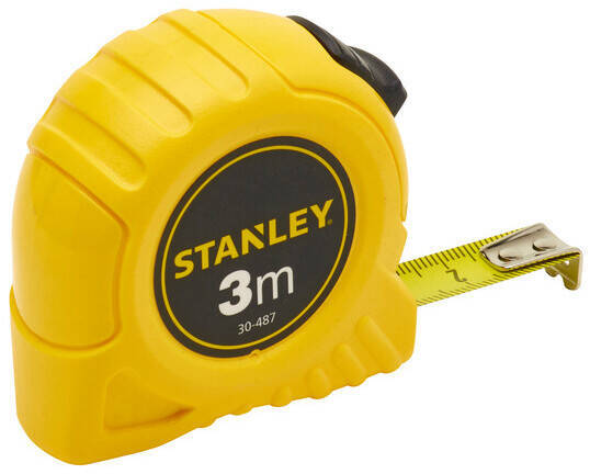 Stanley 304871 Miara Taśmowa Zwijana 3 Metry 