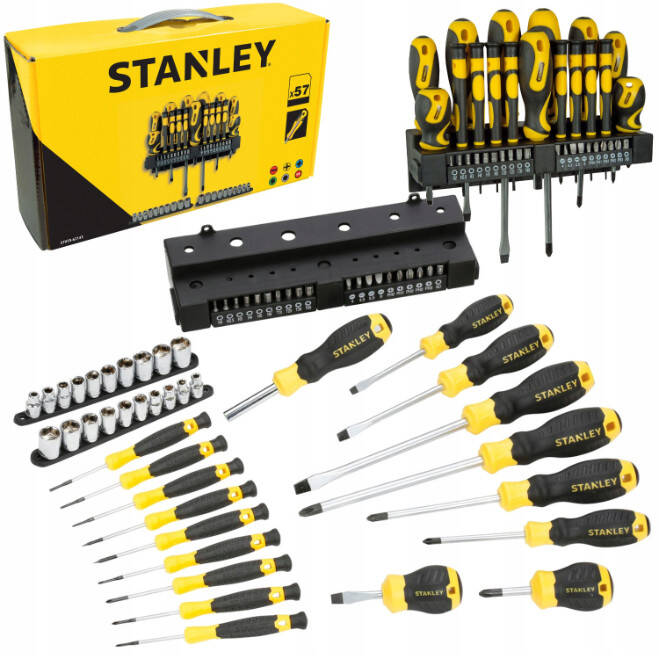 Stanley STHT0-62143 Zestaw wkrętaków 57 elementów