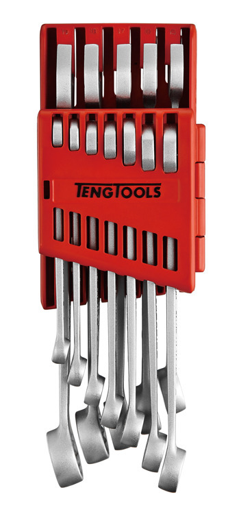 TENG TOOLS 8512A KLUCZE PŁASKO OCZKOWE Kpl 12 elem