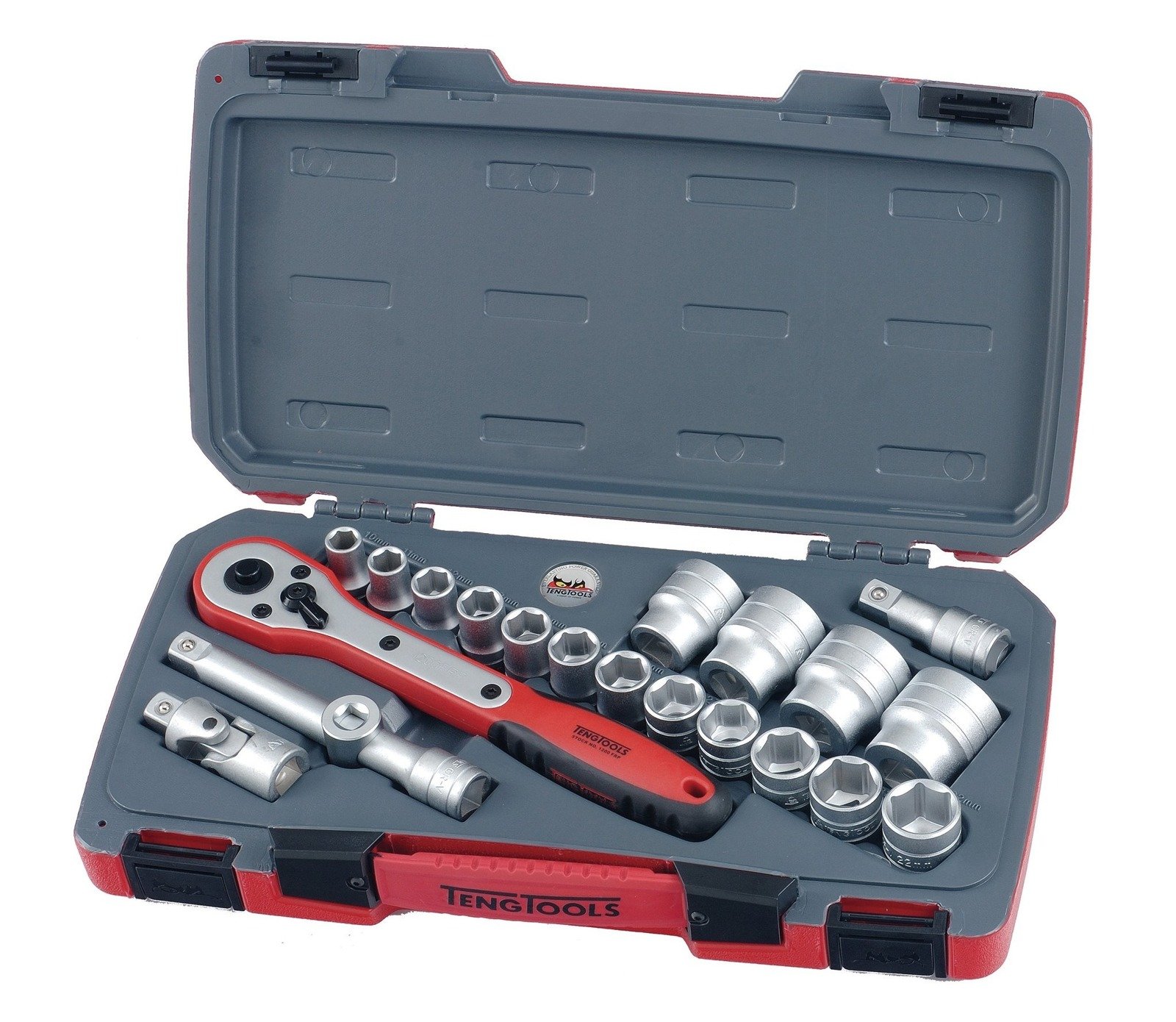 TENG TOOLS T1221-6 KLUCZE NASADOWE 1/2 10-32mm