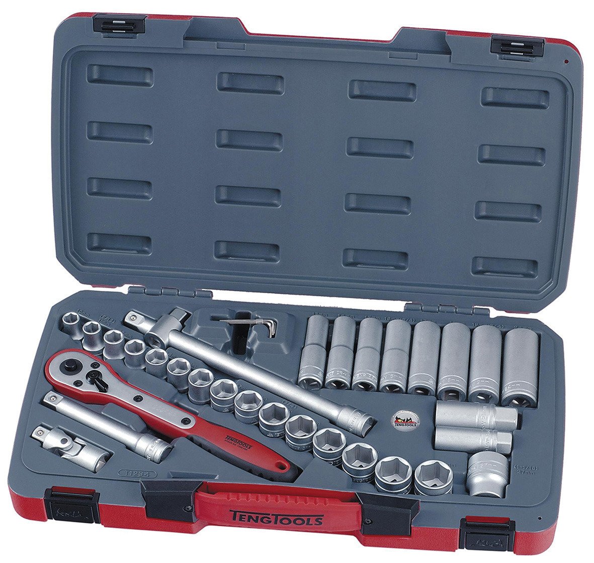 Teng Tools T1234 Zestaw kluczy nasadowych 1/2 34el