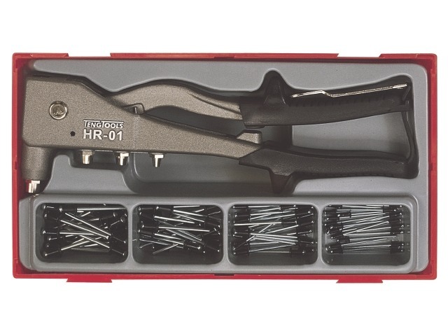 Teng Tools Zestaw nitownicy z nitami 81el TTHR81