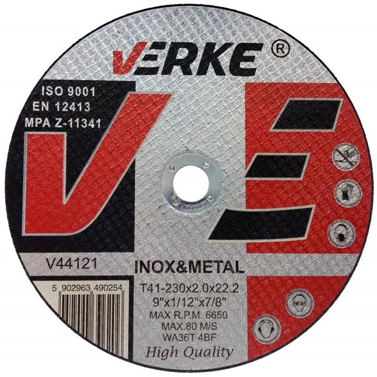 Verke V44121 Tarcza do cięcia metalu 230 mm 
