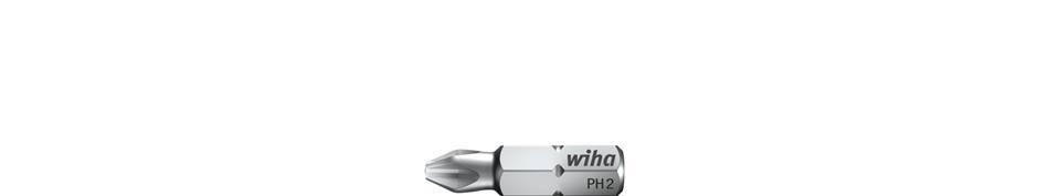 Wiha 01649 Bit Standard 25mm Phillips 1/4 PH4x32mm