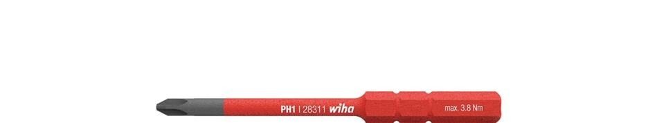 Wiha 34583 Bit slimBit Phillips PH1x75mm