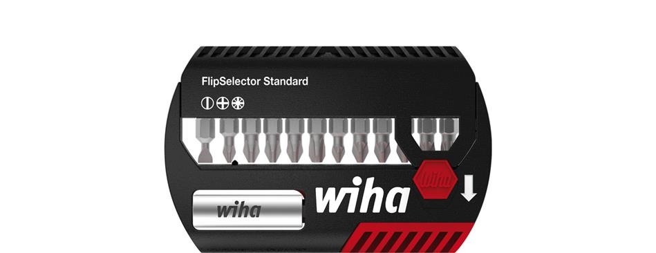 Wiha 39029 Bity FlipSelector 25mm Płaski 13-cz.